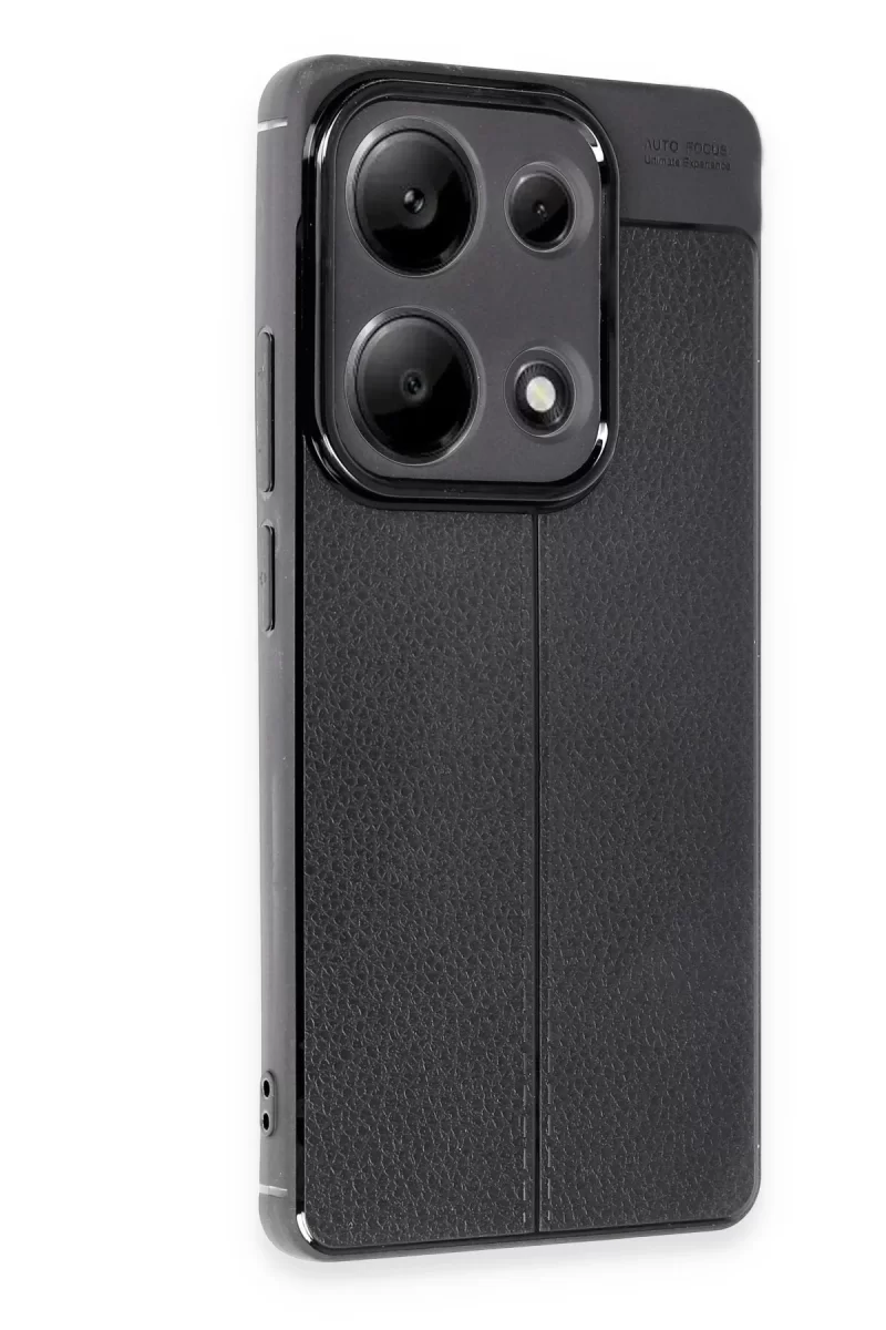 Newface Xiaomi Redmi Note 13 Pro 4G Kılıf Auto Focus Kapak - Siyah