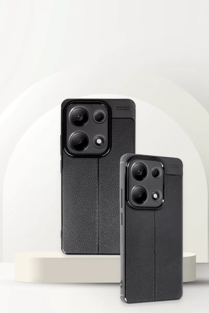 Newface Xiaomi Redmi Note 13 Pro 4G Kılıf Auto Focus Kapak - Siyah