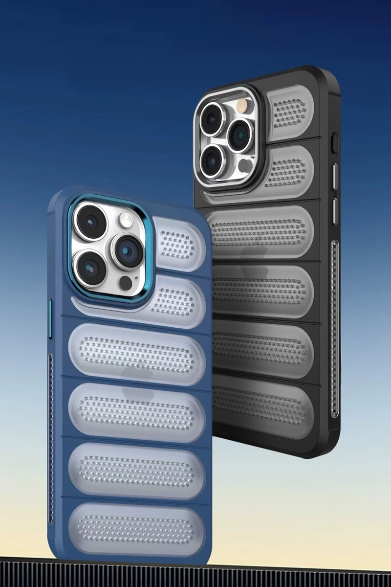 Newface Apple iPhone 14 Pro Kılıf Airmax Silikon Kapak - Lacivert