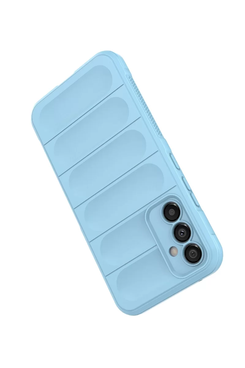 Newface Samsung Galaxy A25 5G Kılıf Optimum Silikon - Sky Blue
