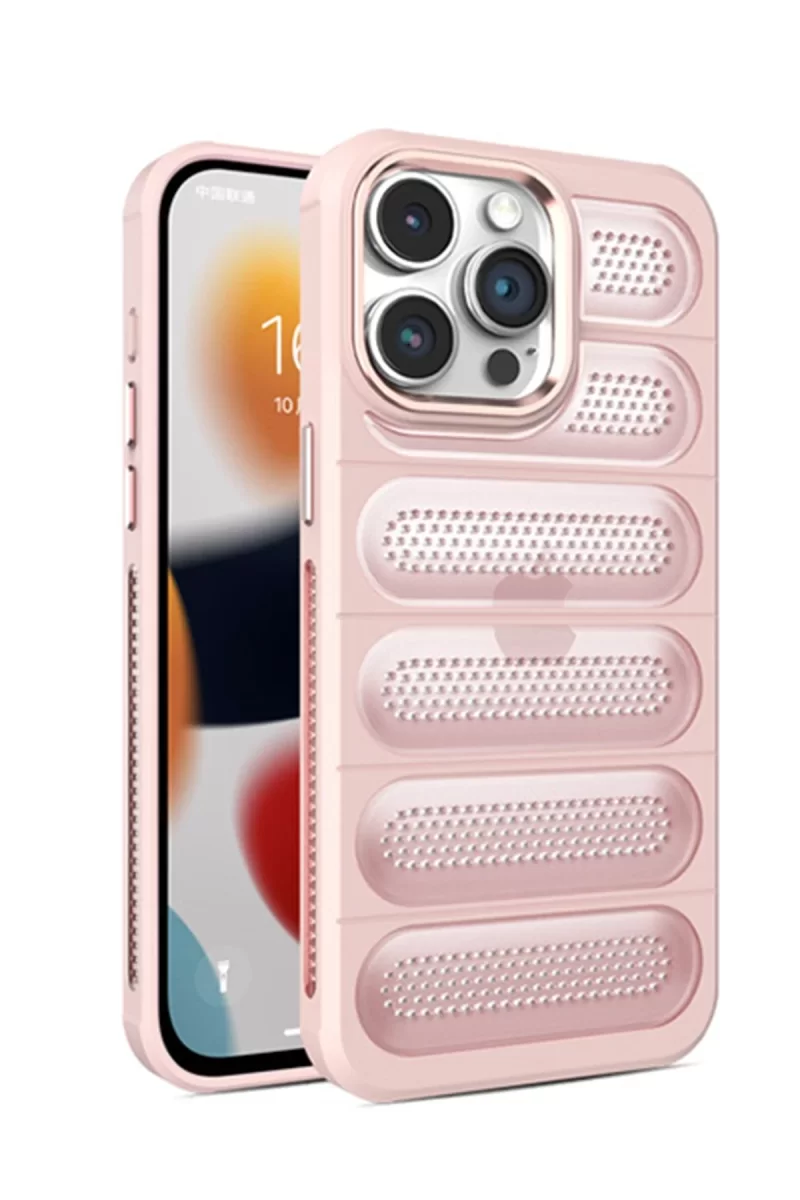 Newface Apple iPhone 14 Pro Kılıf Airmax Silikon Kapak - Pembe