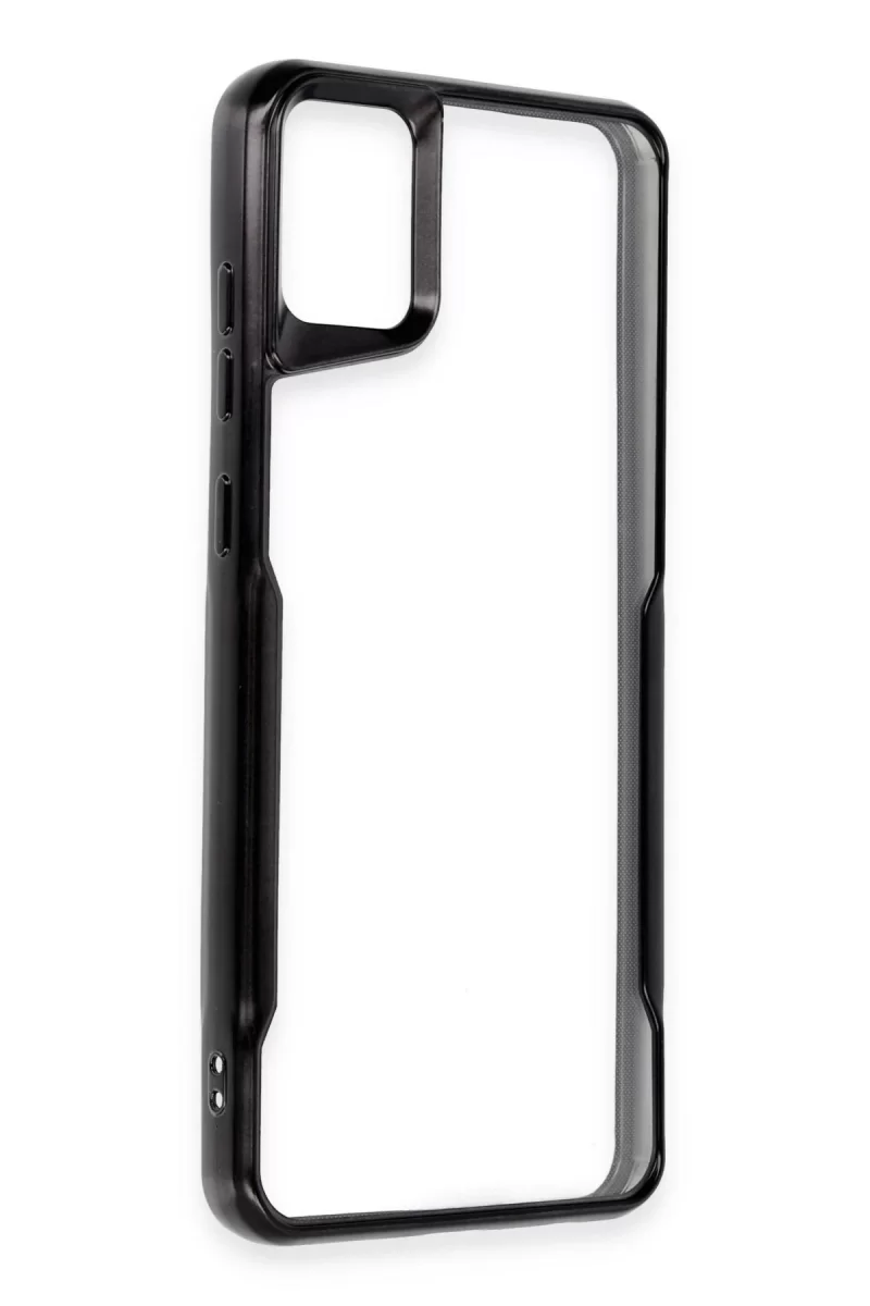 Newface Samsung Galaxy A05 Kılıf Boyi Silikon Kapak - Siyah