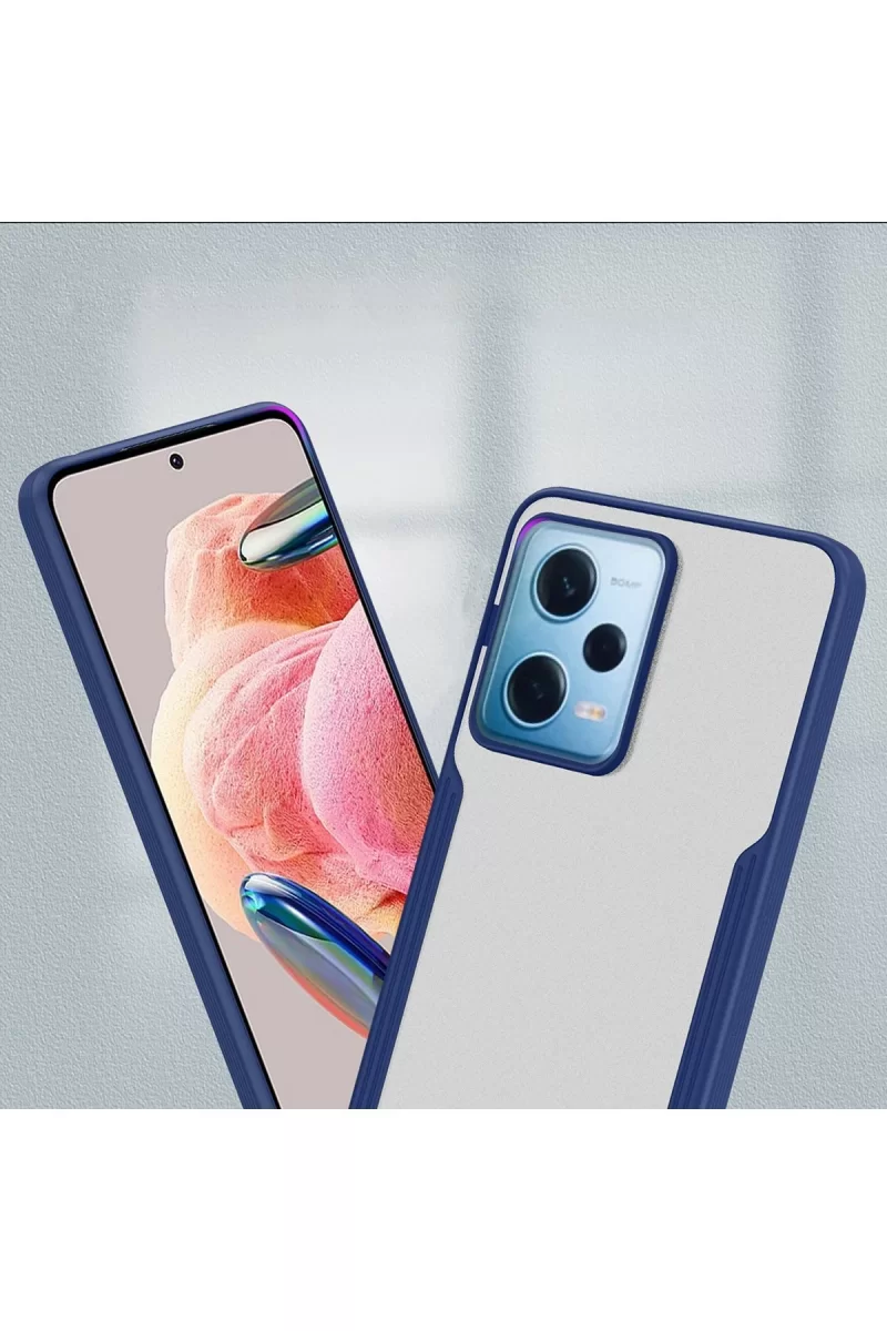Newface Xiaomi Redmi Note 12 5G Kılıf Platin Silikon - Yeşil