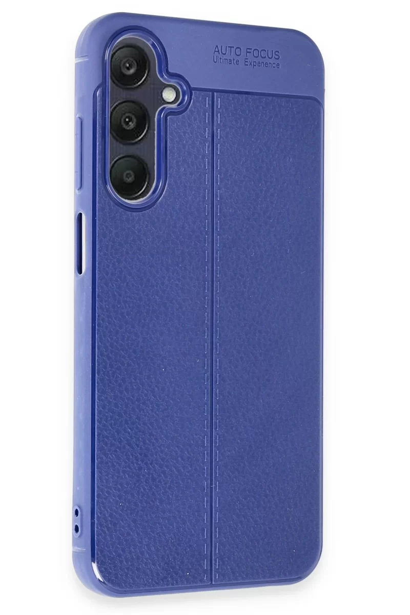 Newface Samsung Galaxy A15 4G Kılıf Auto Focus Kapak - Lacivert