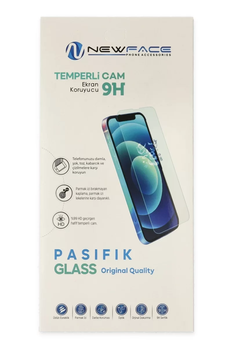 Newface Apple iPhone 16 Pro Max Pasifik Cam Ekran Koruyucu