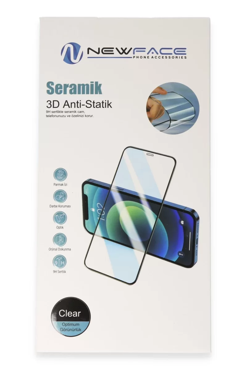 Newface Oppo Reno 11F 3D Antistatik Seramik Nano Ekran Koruyucu