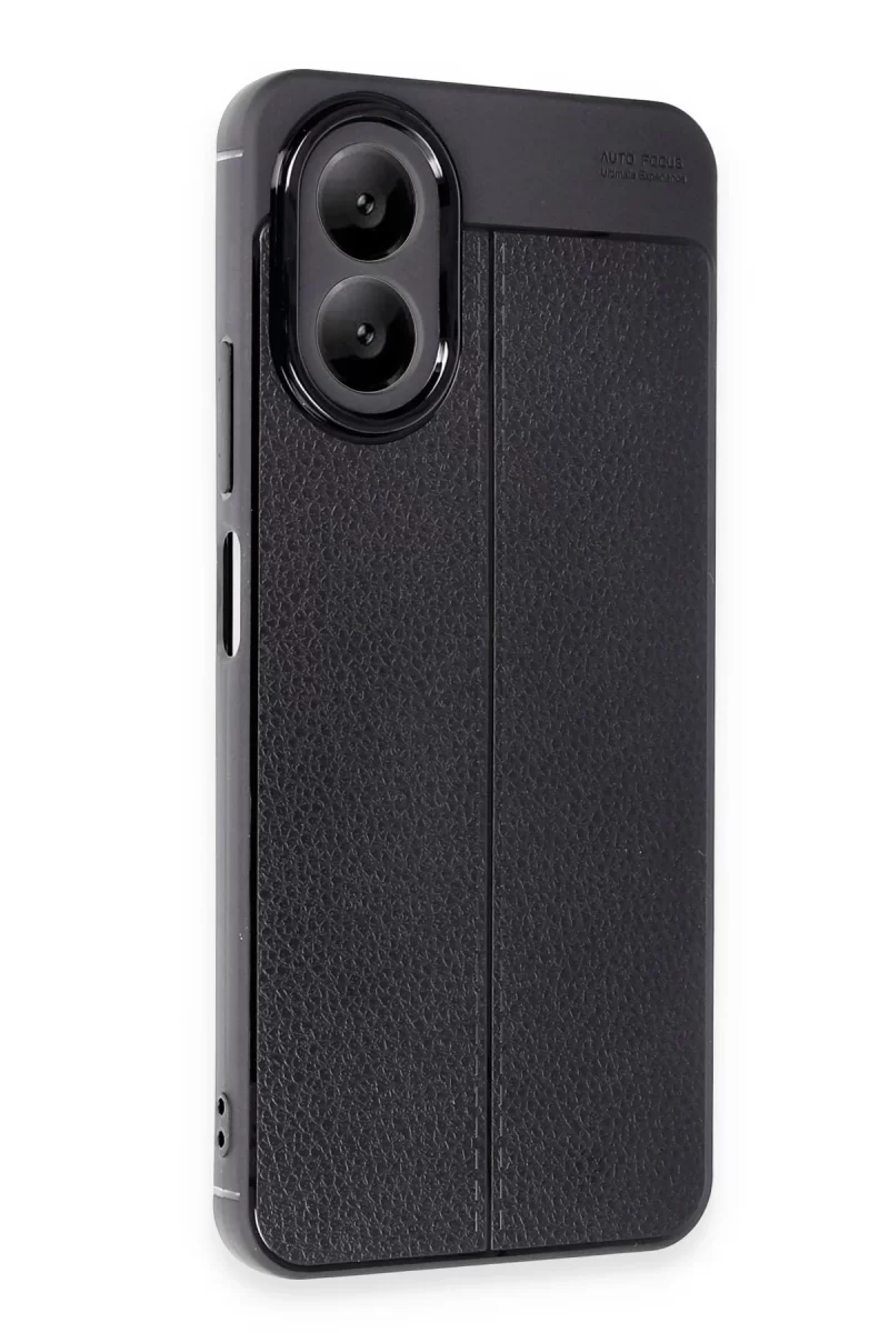 Newface Oppo A38 Kılıf Auto Focus Kapak - Siyah
