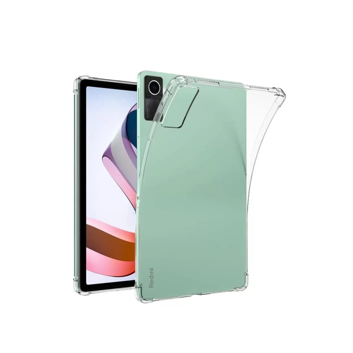 Newface Xiaomi Redmi Pad Pro 12.1 Kılıf Anti Shock Tablet Silikon - Şeffaf