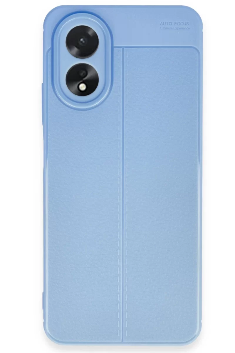 Newface Oppo A38 Kılıf Auto Focus Kapak - Mavi