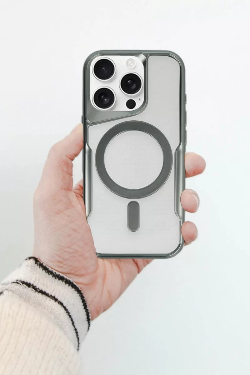 Newface Apple iPhone 11 Kılıf Boyi Magsafe Silikon Kapak - Derin Mor
