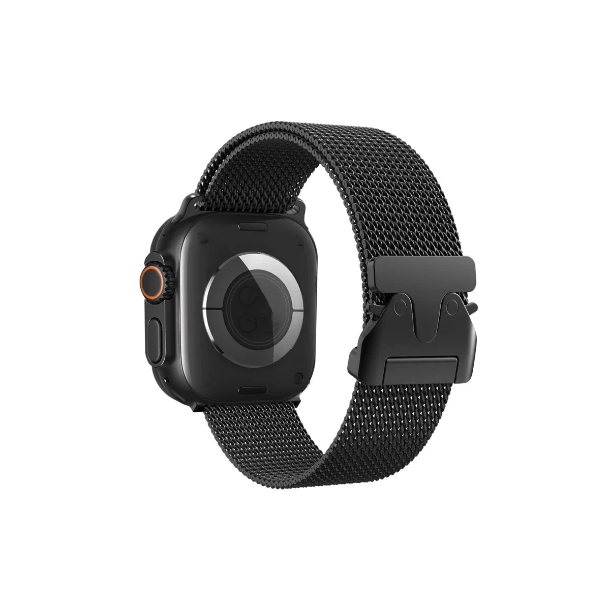 Newface Apple Watch 42mm Milano Metal Kordon - Siyah