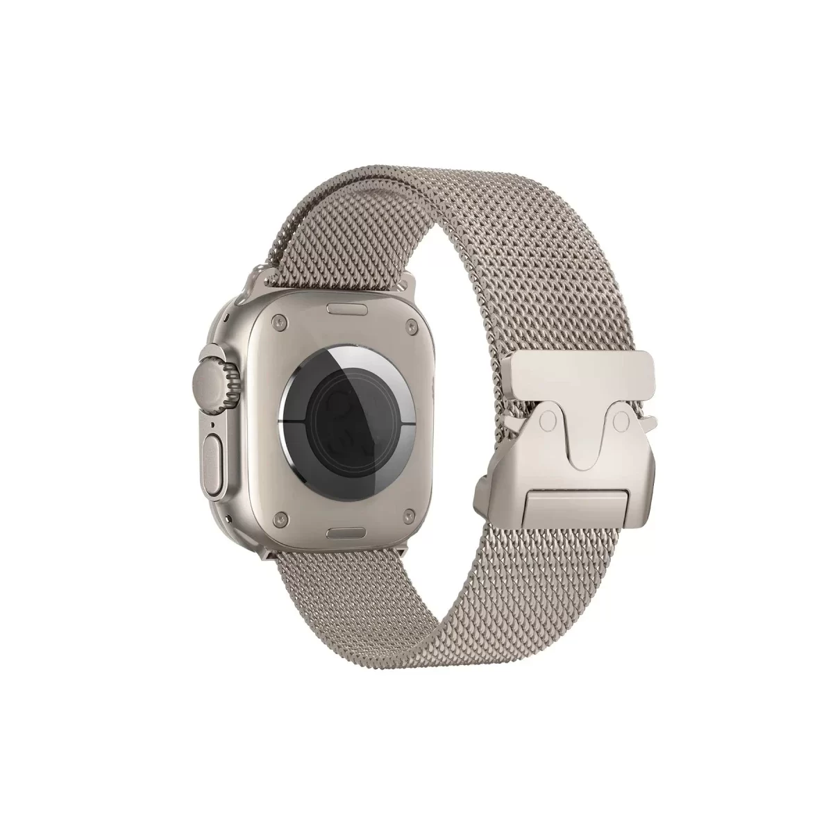 Newface Apple Watch 42mm Milano Metal Kordon - Titan Gri