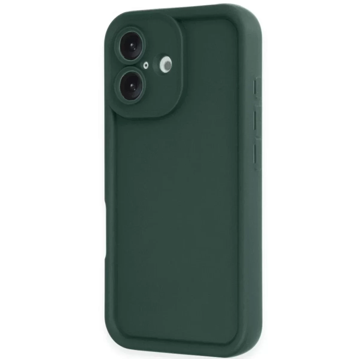 Newface Apple iPhone 16 Kılıf Viera Silikon - Koyu Yeşil