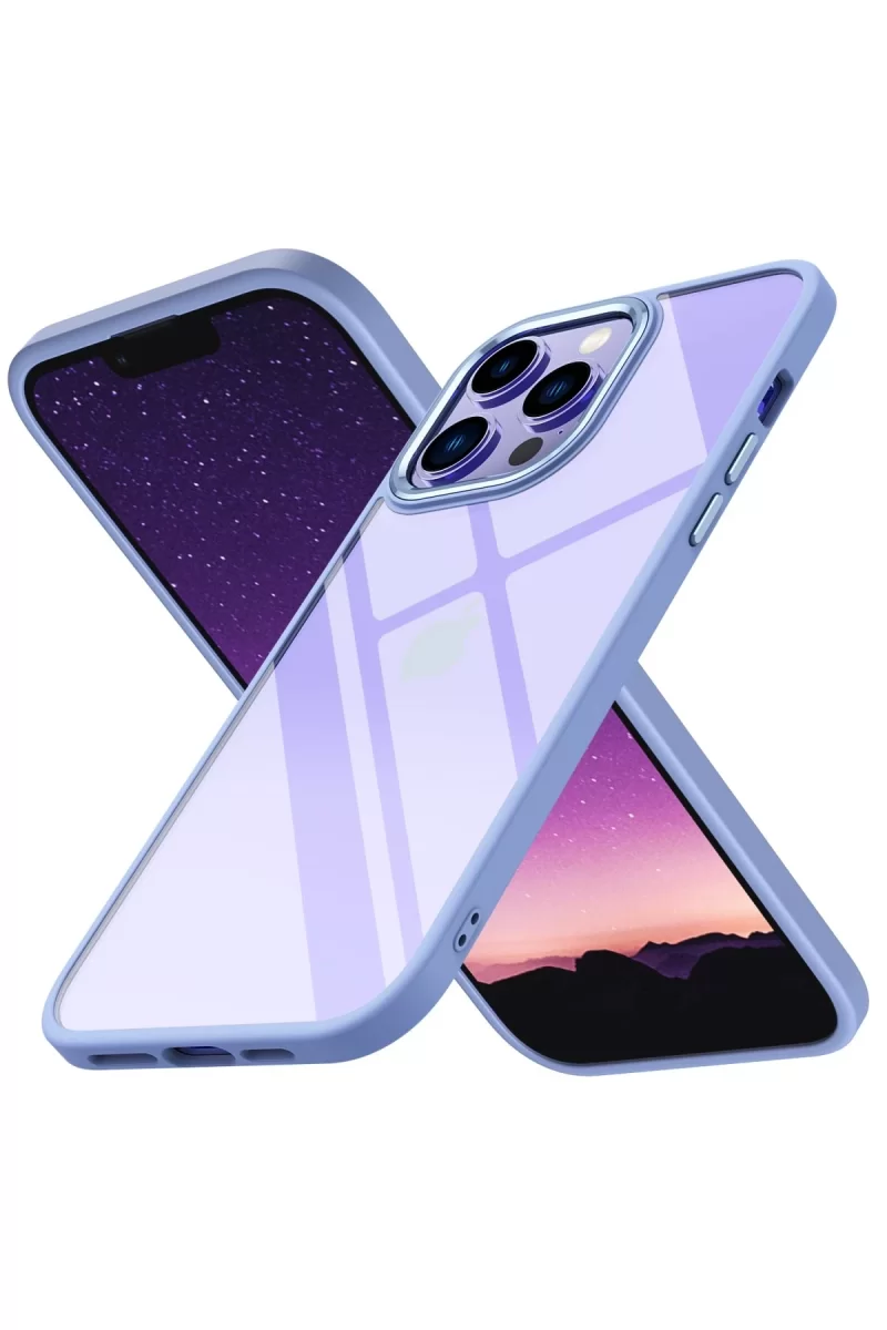 Newface Apple iPhone 13 Pro Max Kılıf Power Silikon - Sierra Blue