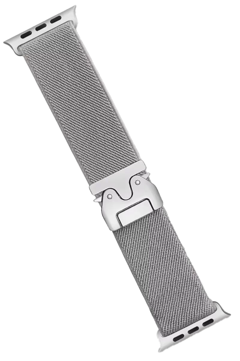 Newface Apple Watch 42mm Forest Kumaş Kordon - Titan Gri