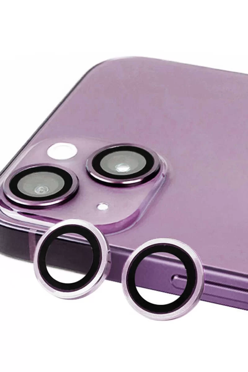 Newface Apple iPhone 14 Raze Metal Kamera Lens - Mor