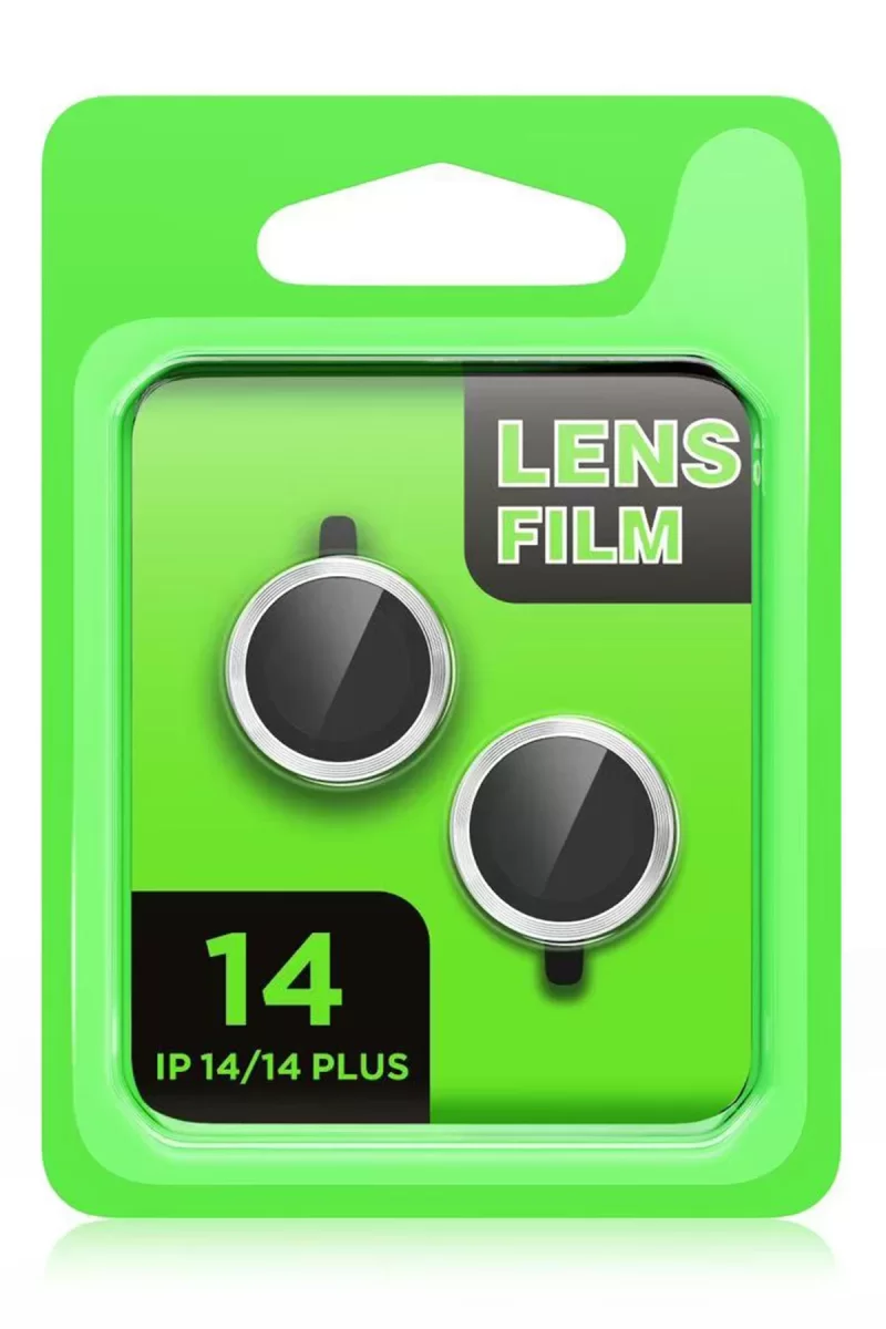 Newface Apple iPhone 14 Raze Metal Kamera Lens - Mor