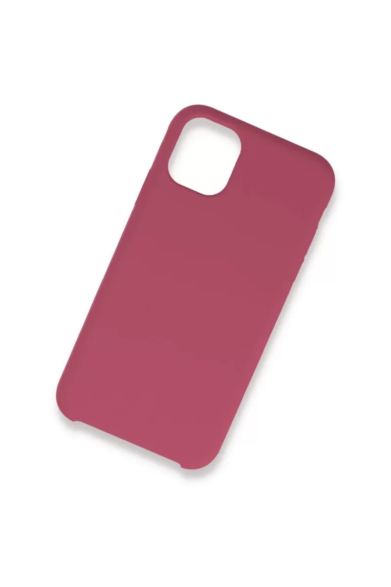 Newface Apple iPhone 11 Pro Max Kılıf Lansman Legant Silikon - Fuşya