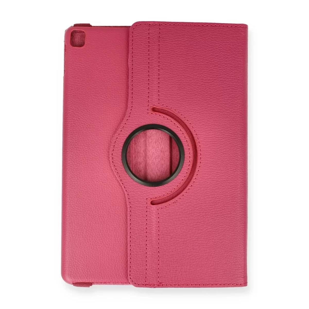 Newface Apple iPad Pro 13 (2024) Kılıf 360 Tablet Deri Kılıf - Pembe