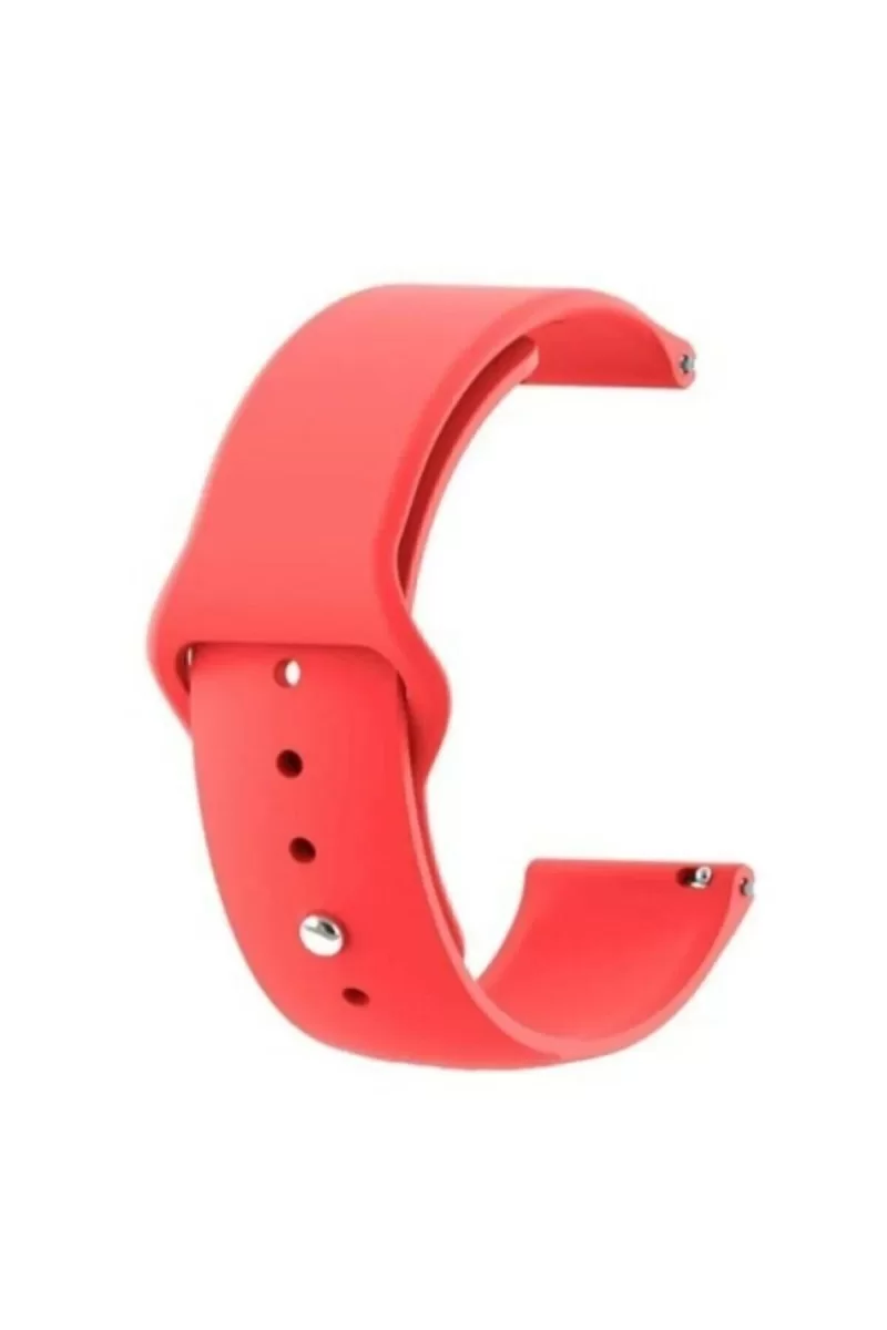 Newface Huawei GT4 41mm 18mm Klasik Kordon - Kırmızı