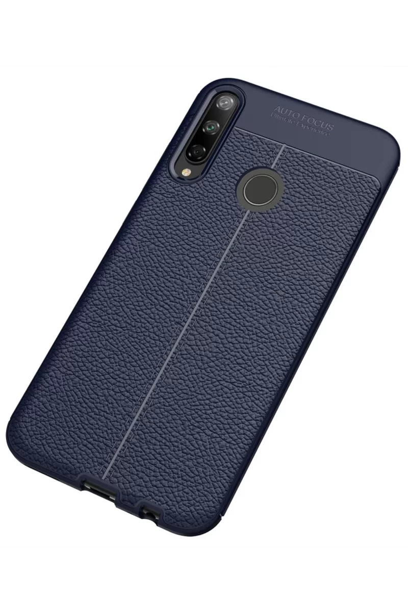 Newface Huawei P40 Lite E Kılıf Auto Focus Kapak - Lacivert
