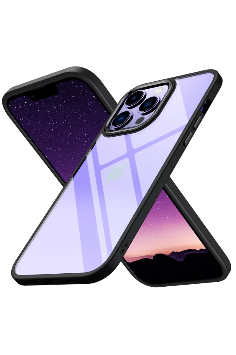 Newface Apple iPhone 13 Pro Max Kılıf Power Silikon - Siyah