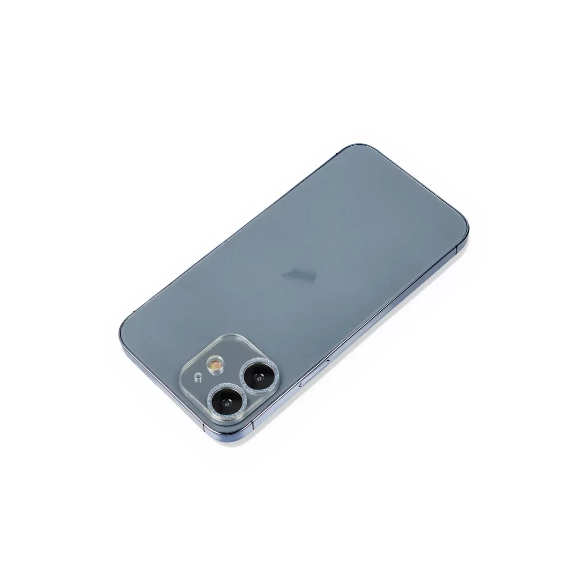 Newface Apple iPhone 12 Shine Kamera Lens Koruma Cam - Sierra Blue