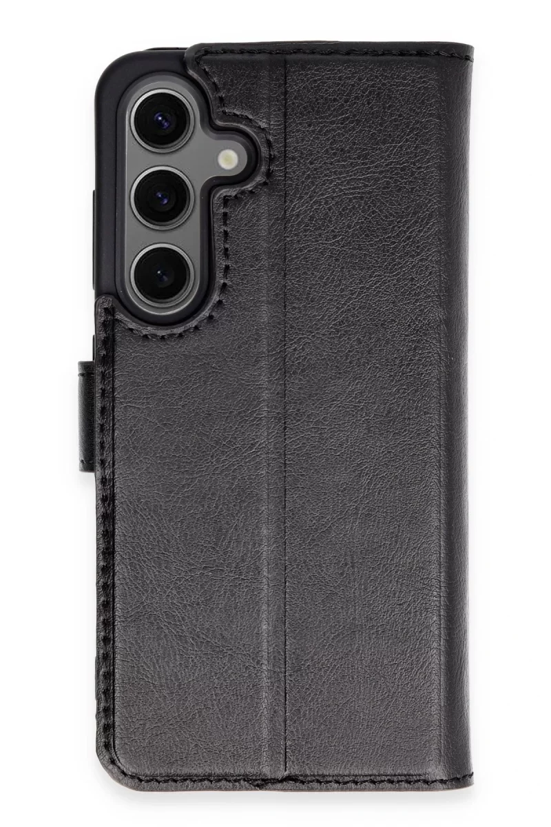 Newface Samsung Galaxy S24 Kılıf Trend S Plus Kapaklı Kılıf - Siyah