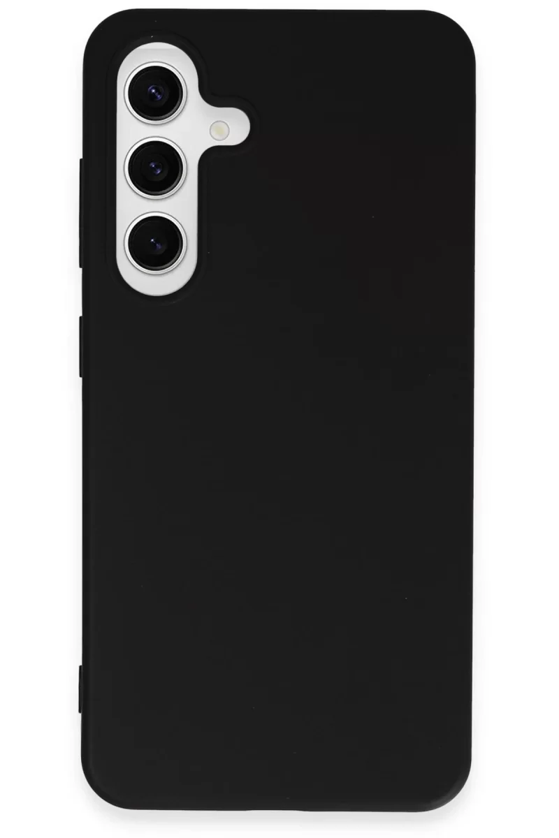 Newface Samsung Galaxy S24 Kılıf First Silikon - Siyah
