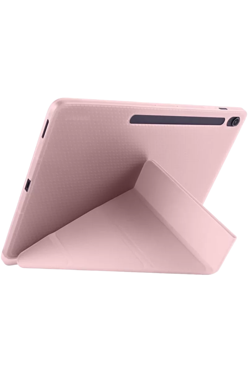 Newface Apple iPad Pro 11 (2024) Kılıf Kalemlikli Hugo Tablet Kılıfı - Rose Gold