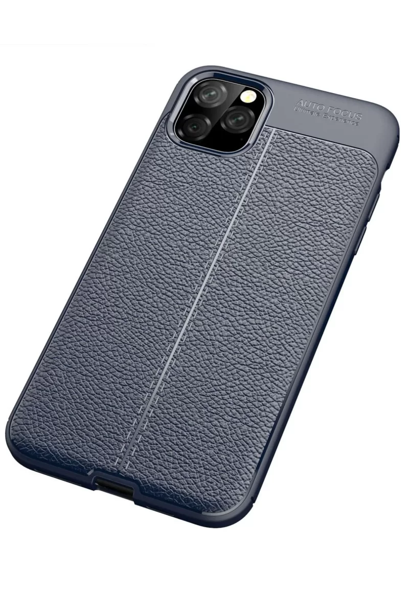 Newface Apple iPhone 11 Pro Kılıf Auto Focus Kapak - Lacivert