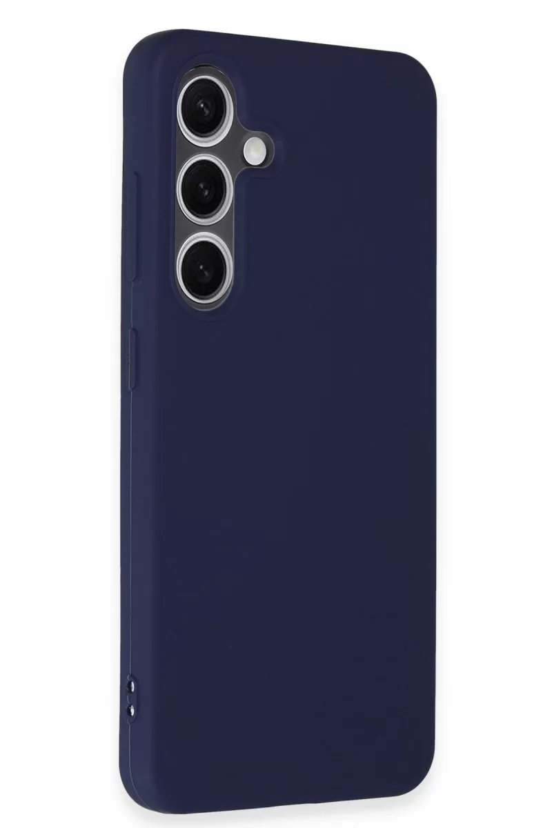 Newface Samsung Galaxy S24 Kılıf First Silikon - Lacivert