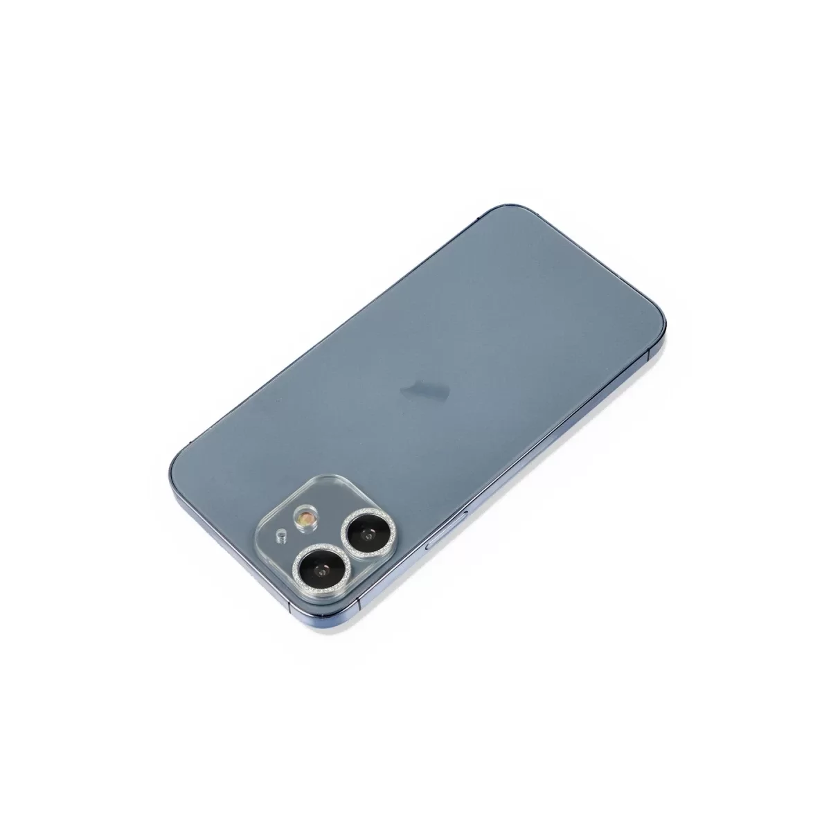 Newface Apple iPhone 12 Mini Shine Kamera Lens Koruma Cam - Gümüş