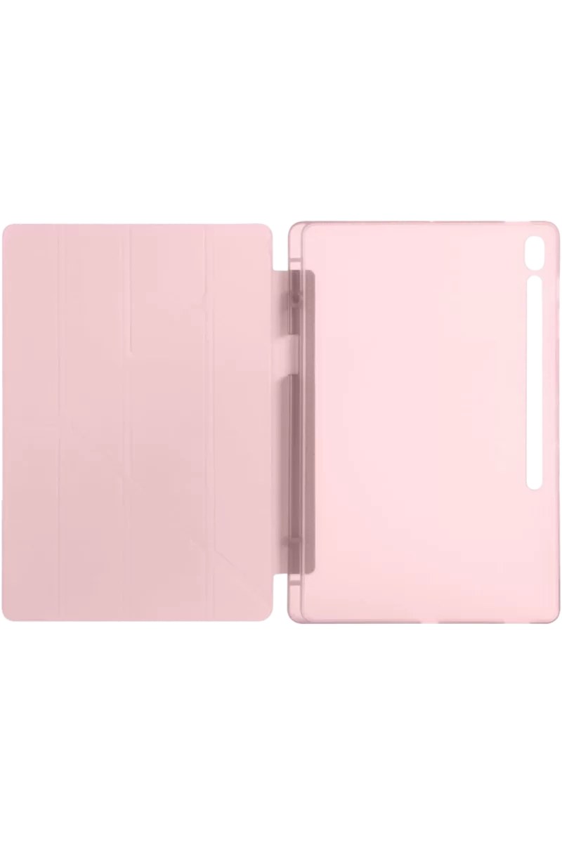 Newface Apple iPad Pro 13 (2024) Kılıf Kalemlikli Hugo Tablet Kılıfı - Rose Gold