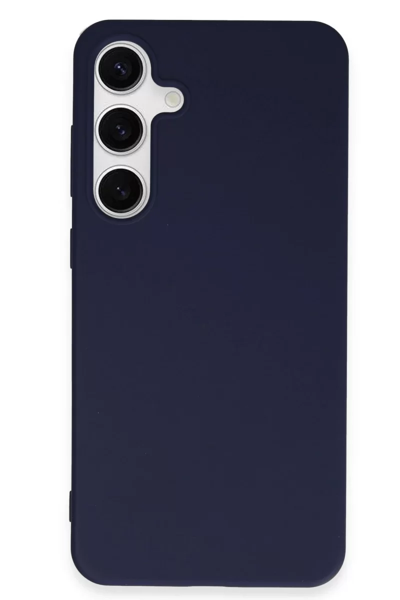 Newface Samsung Galaxy S24 Plus Kılıf First Silikon - Lacivert