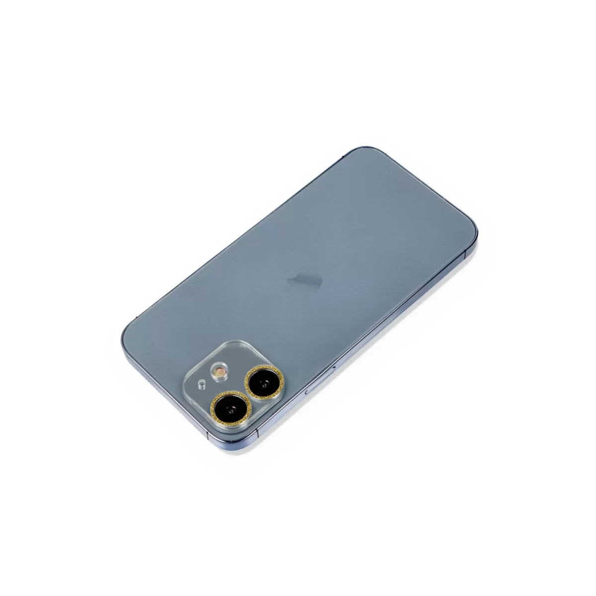 Newface Apple iPhone 12 Mini Shine Kamera Lens Koruma Cam - Gold