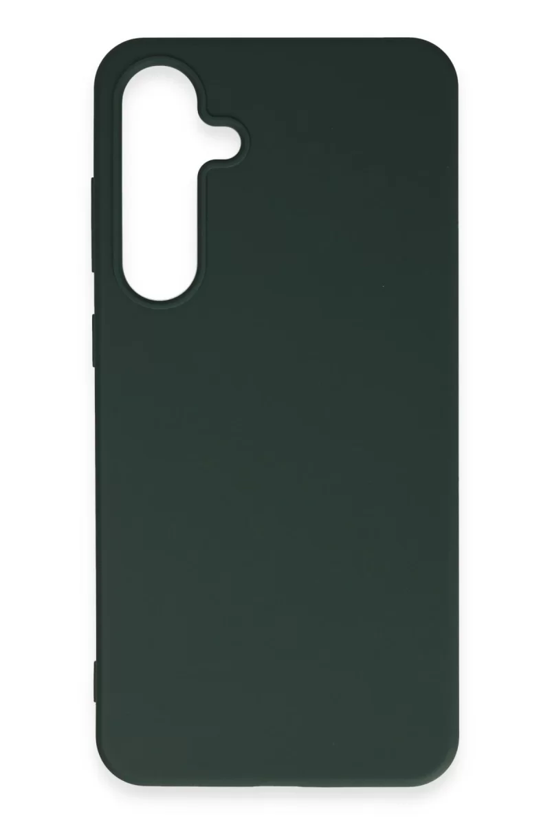 Newface Samsung Galaxy S24 Plus Kılıf First Silikon - Koyu Yeşil