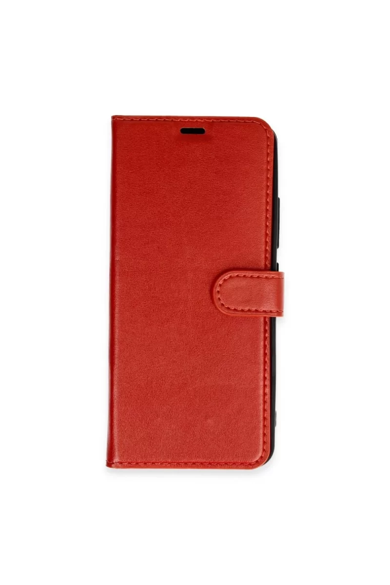 Newface Xiaomi Redmi 14C Kılıf Trend S Plus Kapaklı Kılıf - Kırmızı