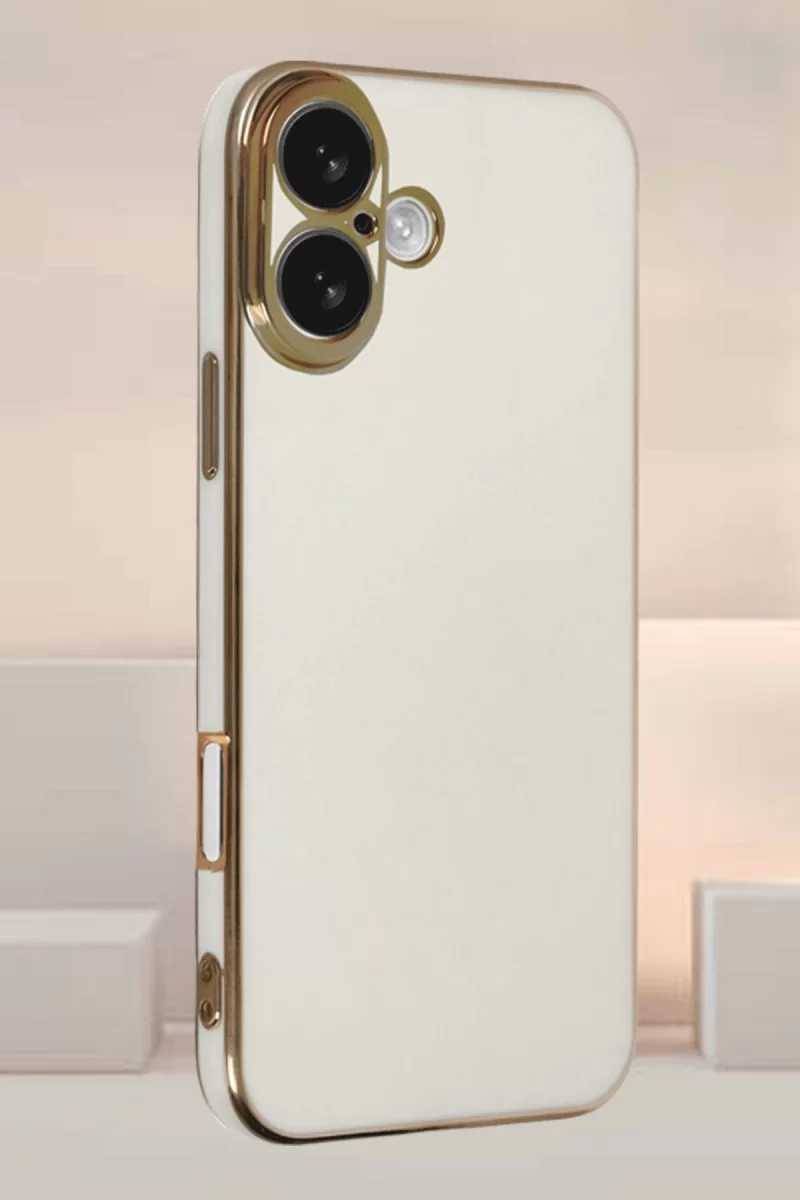 Newface Apple iPhone 16 Kılıf Volet Silikon - Mor