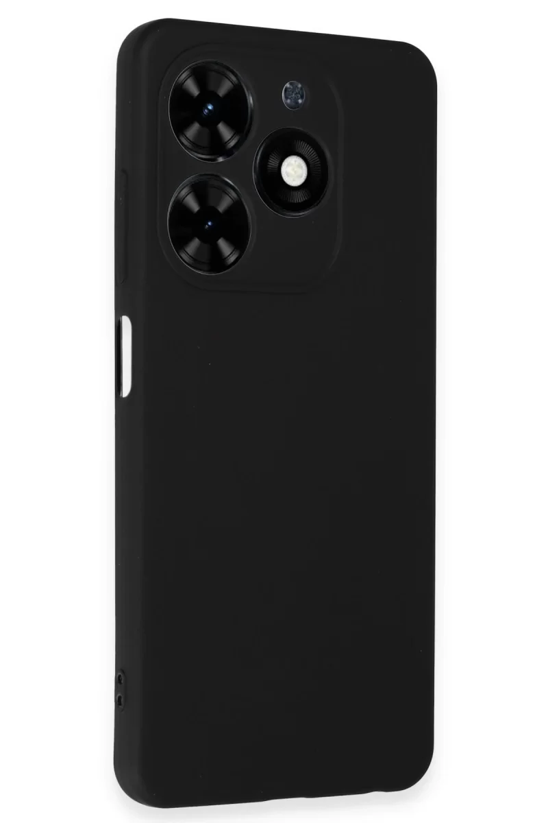 Newface Tecno Spark Go 2024 Kılıf First Silikon - Siyah