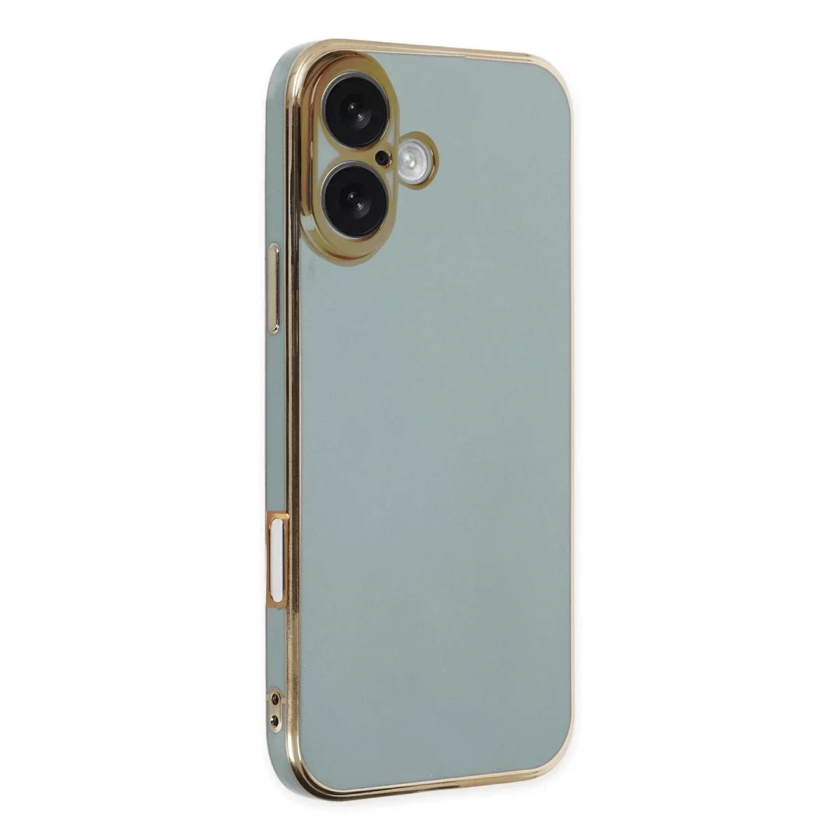 Newface Apple iPhone 16 Kılıf Volet Silikon - Açık Yeşil