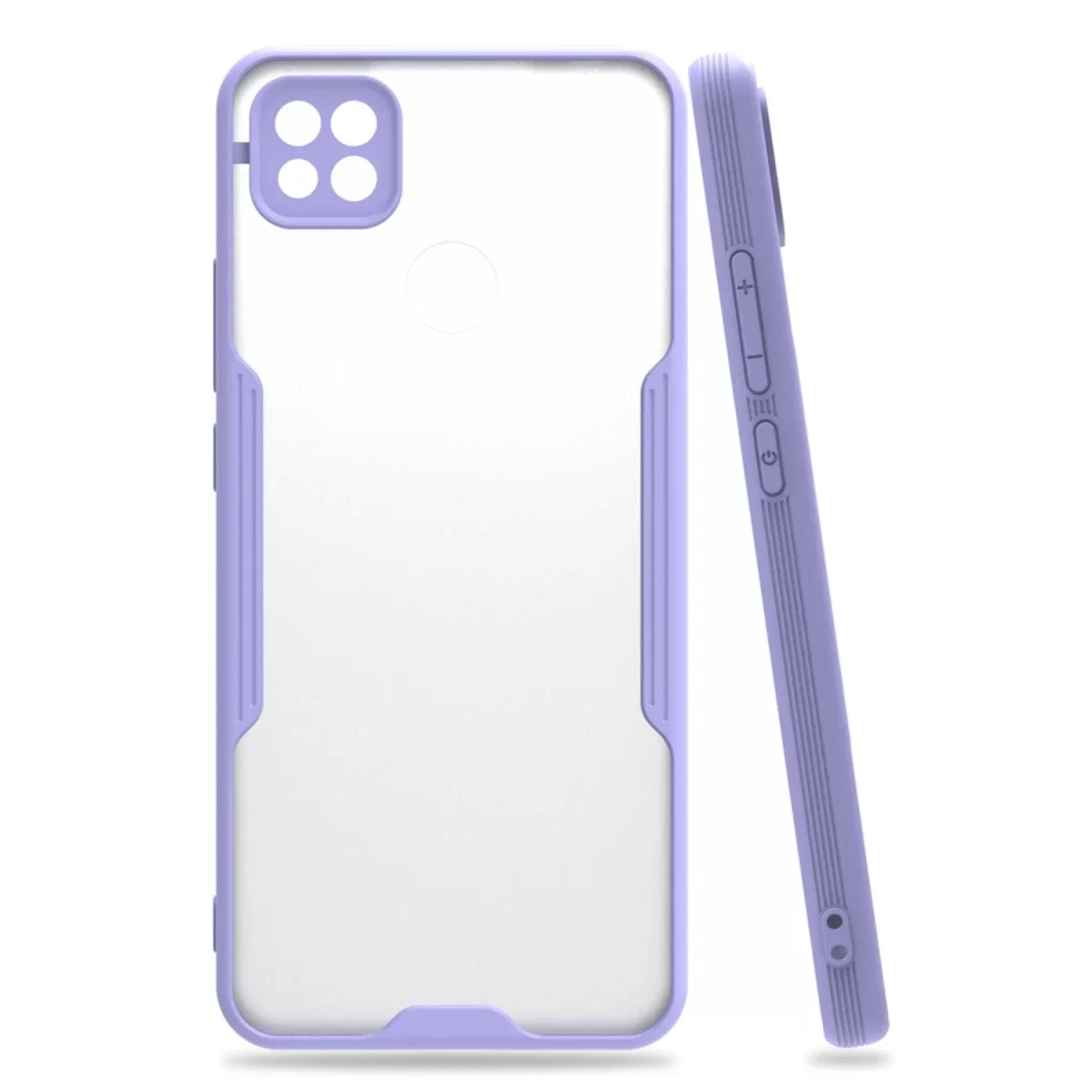 Newface Xiaomi Redmi 9C Kılıf Platin Silikon - Lila