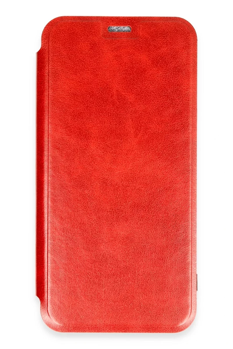 Newface Apple iPhone 16 Plus Kılıf Flip Cover - Kırmızı