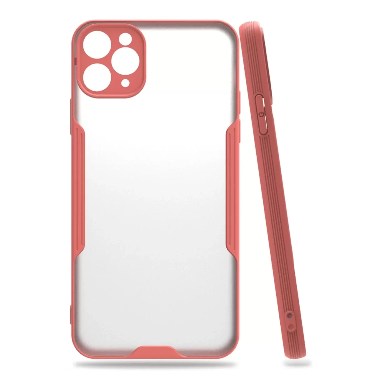 Newface Apple iPhone 11 Pro Kılıf Platin Silikon - Pembe