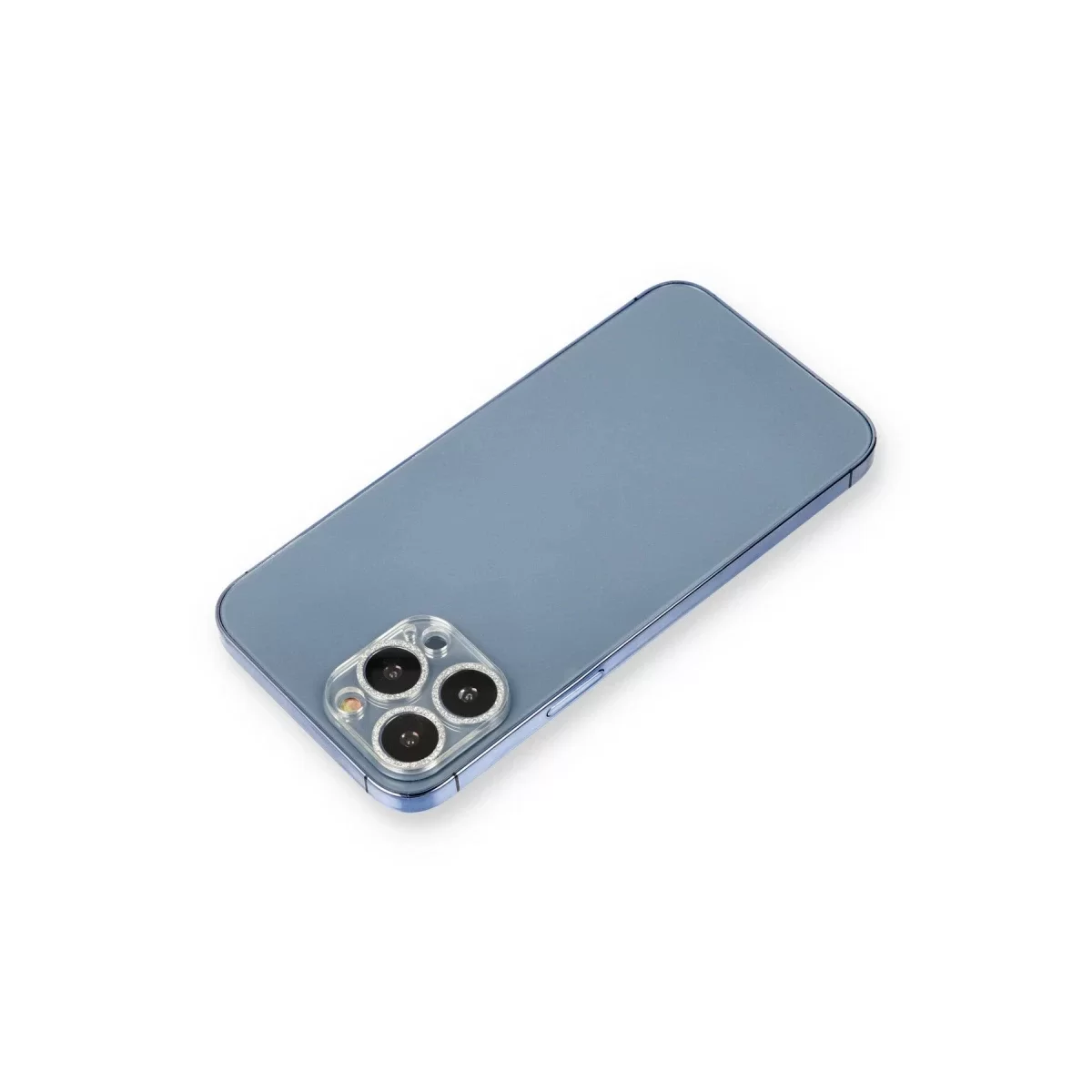 Newface Apple iPhone 12 Pro Shine Kamera Lens Koruma Cam - Gümüş