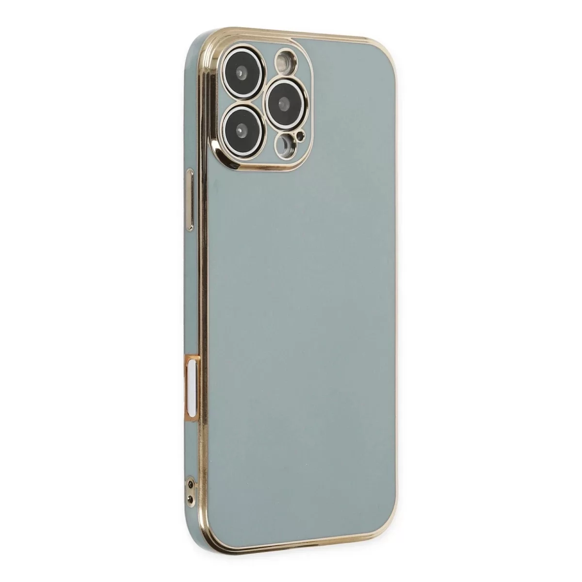 Newface Apple iPhone 16 Pro Kılıf Volet Silikon - Açık Yeşil