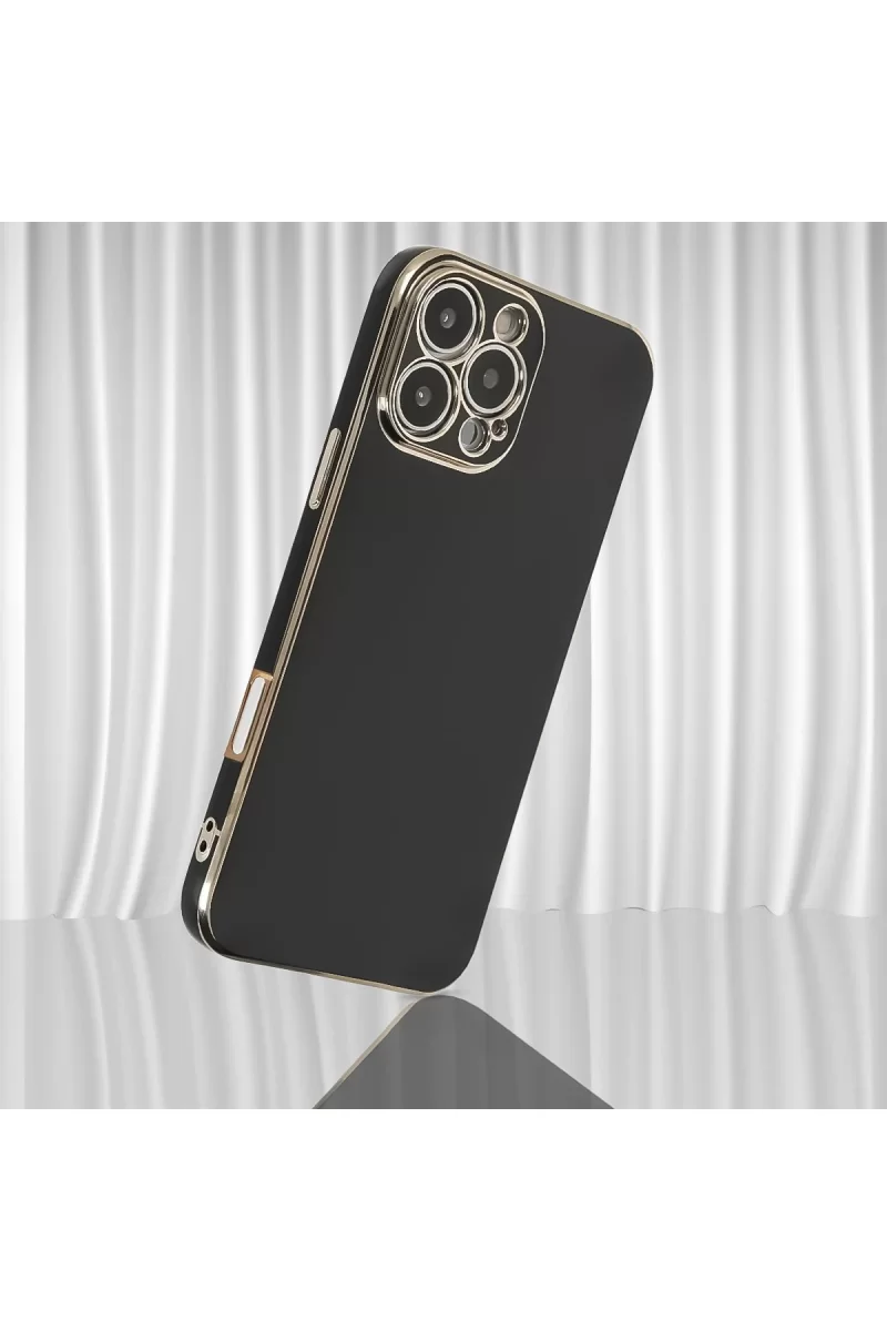Newface Apple iPhone 16 Pro Kılıf Volet Silikon - Siyah