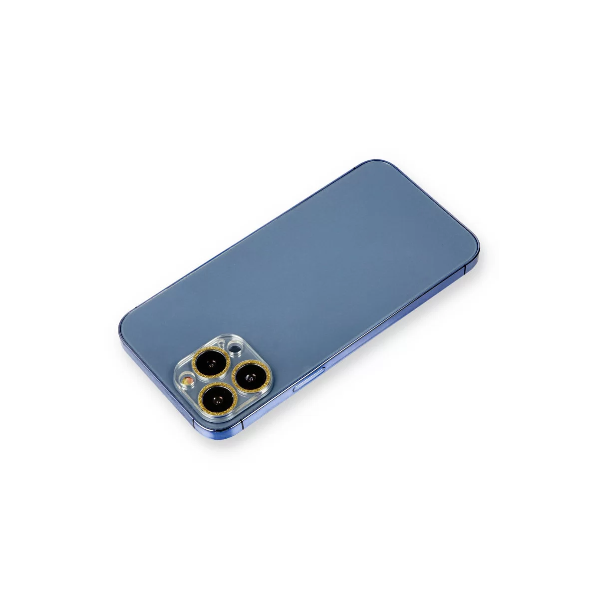 Newface Apple iPhone 12 Pro Shine Kamera Lens Koruma Cam - Gold