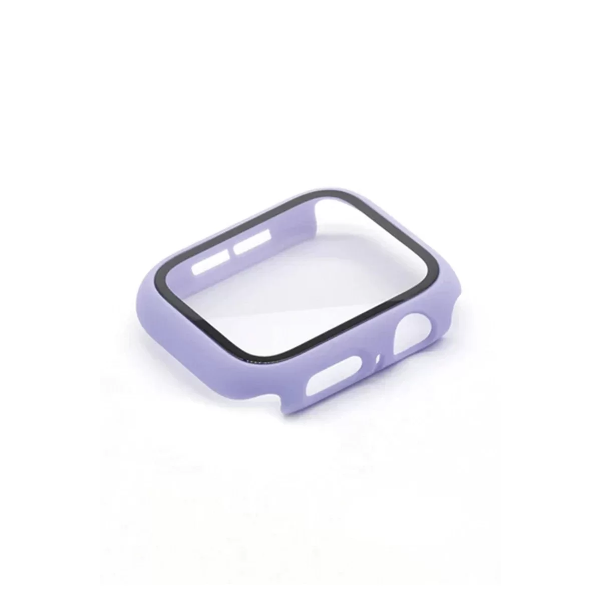 Newface Apple Watch 38mm Camlı Kasa Ekran Koruyucu - Lila