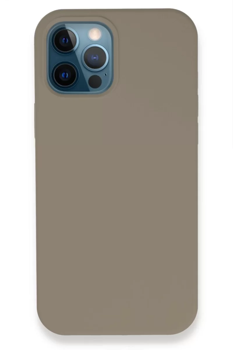 Newface Apple iPhone 12 Pro Max Kılıf Lansman Legant Silikon - Yeşil
